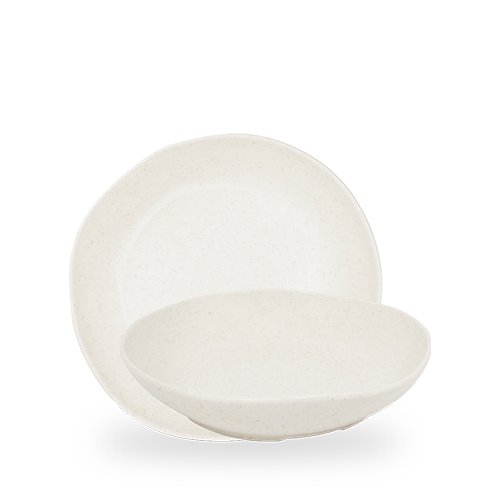 Churchill Super Vitrified Stonecast Barley White Schale für Gastronomie
