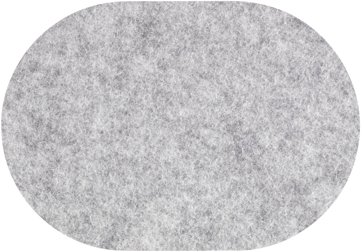 Fortessa WOLLFILZ FROST Tischset Oval 34x42cm für Gastronomie