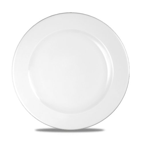 Churchill Super Vitrified White Profile Tellerflach 26,1cm für Gastronomie und Catering