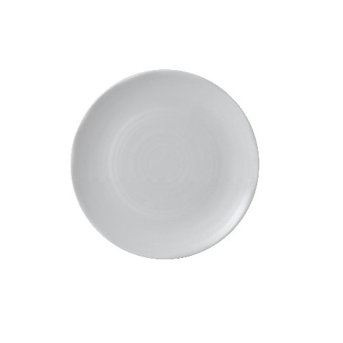 Dudson White Organic Coupe Teller 6,3 Zoll für Gastronomie und Catering