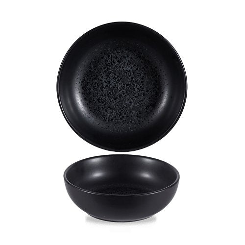 Art De Cuisine Menu Shades Caldera Schale Schwarz 16cm für Gastronomie