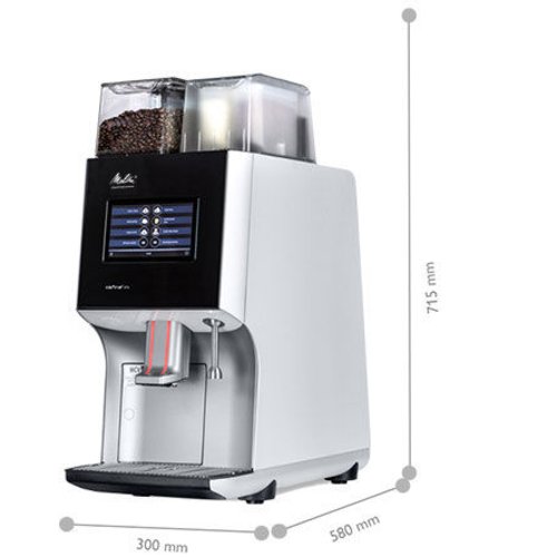 Melitta Cafina XT4 Einzeltassen-Vollautomat mit Touchscreen und Edelstahl-Brühgruppe