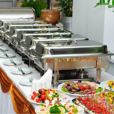 Chafing-Dishes & Warmhalten