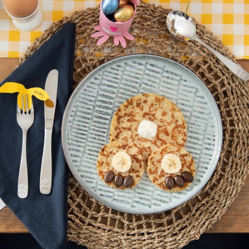 Amefa TEDDY Kinderlöffel aus Edelstahl, ideal für Kinder