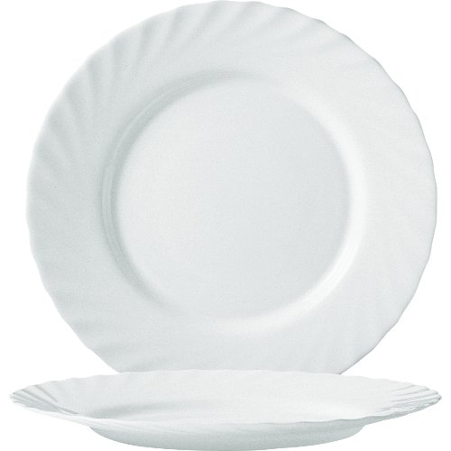 Arcoroc Hartglasgeschirr Trianon flacher Teller Ø24,5cm für Gastronomie