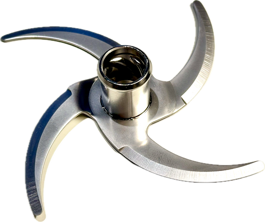 FRXSH Mousse Chef Cutter 4-Klingen für präzises Kuttern und Hacken von Lebensmitteln