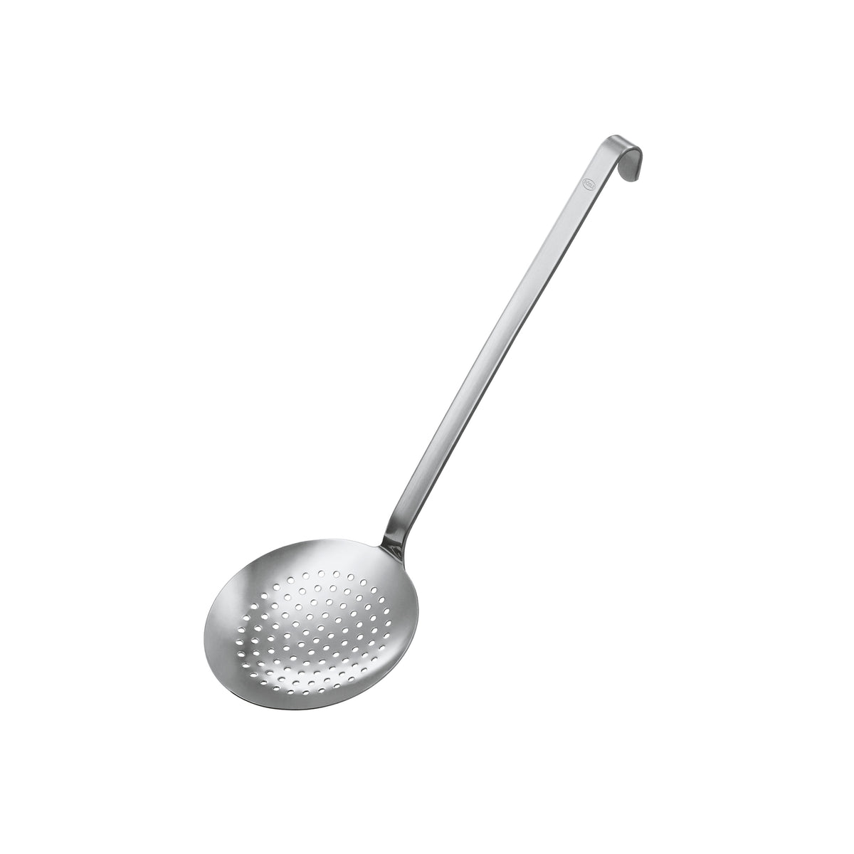 RÖSLE Schaumlöffel flach HAKEN zum Abschöpfen und Abseihen von Speisen.