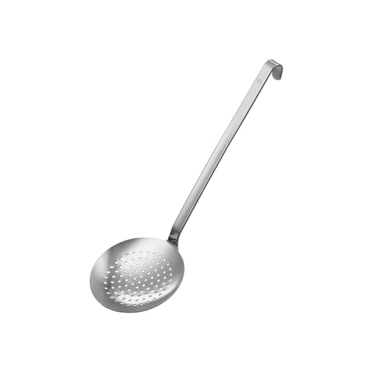 RÖSLE Schaumlöffel flach HAKEN zum Abschöpfen und Abseihen von Speisen.
