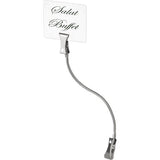 APS Schilderhalter 22cm Metall biegsamer Draht