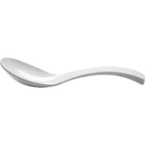 APS Löffel 24x7x4,5cm weiß Melamin gebogener Stiel