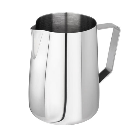 APS Milch- / Universalkanne aus Edelstahl, 1,3 Liter, ideal für Gastronomie