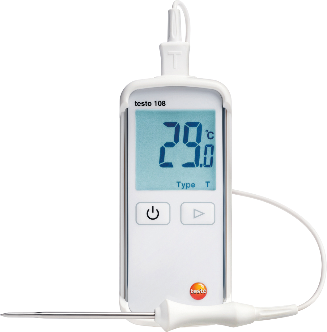 Testo Thermometer testo 108 - Präzises Temperaturmessgerät für die Gastronomie