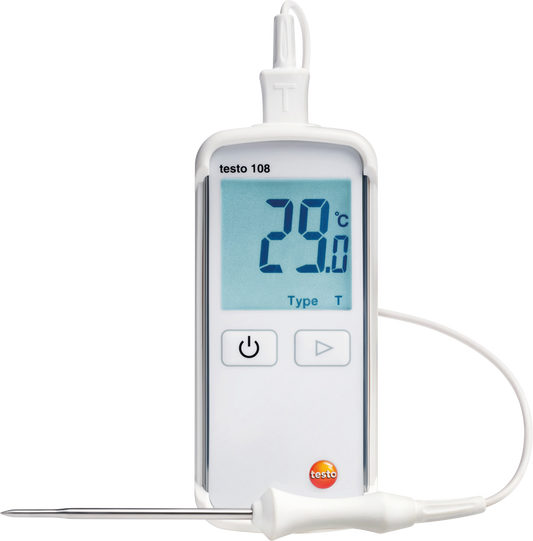 Testo Thermometer testo 108 - Präzises Temperaturmessgerät für die Gastronomie