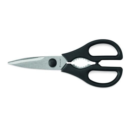 WÜSTHOF Küchenschere mit Aushebenagel 7 cm, ideal zum Schneiden von Kräutern und Fisch.