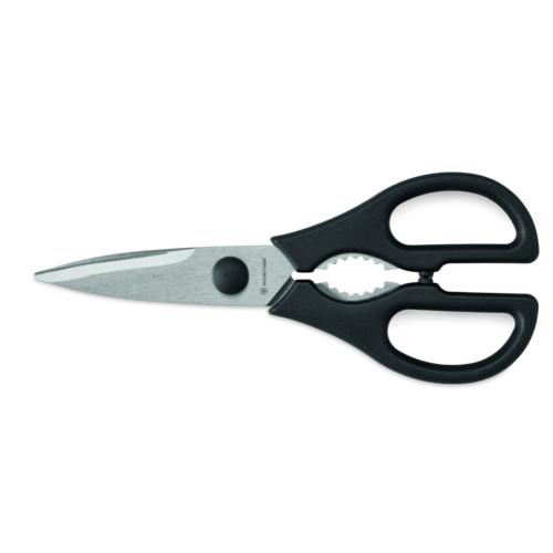 WÜSTHOF Küchenschere mit Aushebenagel 7 cm, ideal zum Schneiden von Kräutern und Fisch.