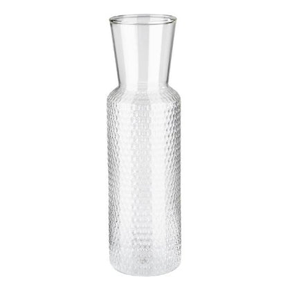 APS Glaskaraffe -DOTS- aus Glas mit Korkdeckel für die Gastronomie