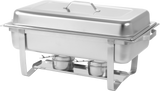Hendi Chafing Dishes "Twin Set" GN 1/1 Edelstahl 2er, stapelbar