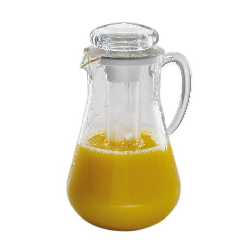 APS Saft- / Wasserkanne, 3 Liter, transparent, ideal für Buffets