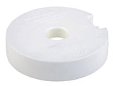 APS Kühlakku , Ø 10,5 cm, H: 2,5 cm , Polyethylen, weiß
