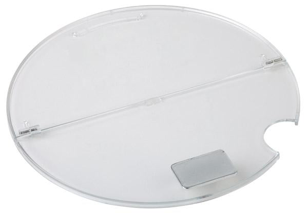 Klappbarer Deckel aus ABS, Ø 23,5 cm, für die gastronomische Nutzung