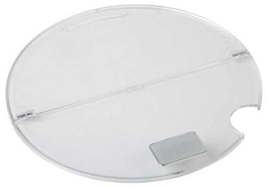 Klappbarer Deckel aus ABS, Ø 23,5 cm, für die gastronomische Nutzung