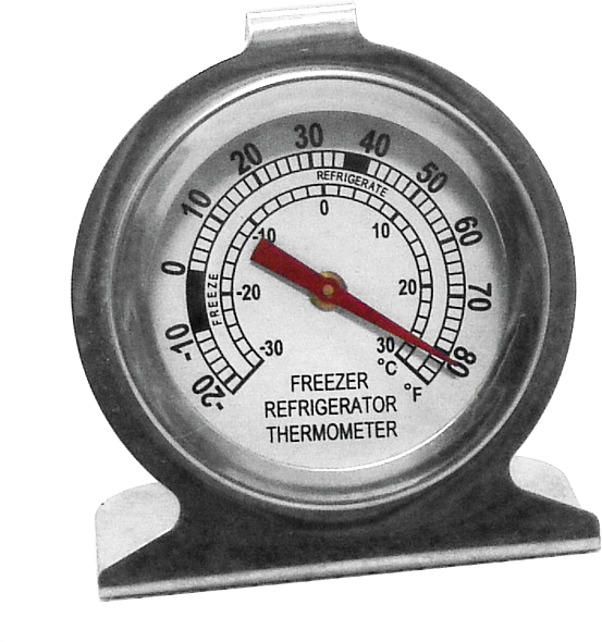 cent Tiefkühl-/Kühlschrank-Thermometer zur Temperaturmessung in Kühleinrichtungen