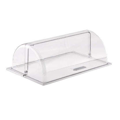 APS Rolltop-Haube GN 1/1 aus Polycarbonat für die Gastronomie.