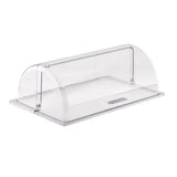 APS Rolltop-Haube GN 1/1 , 53 x 32,5 cm, H: 17 cm , Haube aus Polycarbonat