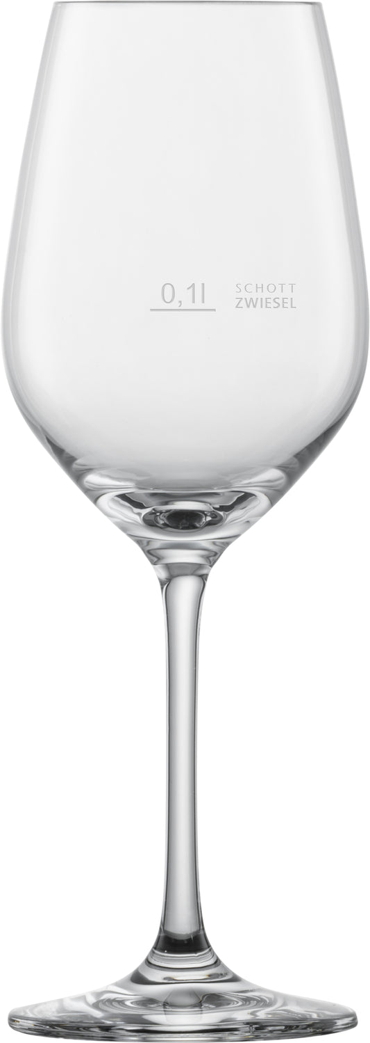 Schott Zwiesel WEINKELCH VINA 2 - 0,1 L, spülmaschinengeeignetes Weißweinglas für Gastronomie