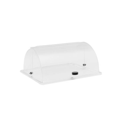 APS GN 1/2 Rolltophaube aus Acryl für die Abdeckung von Speisen