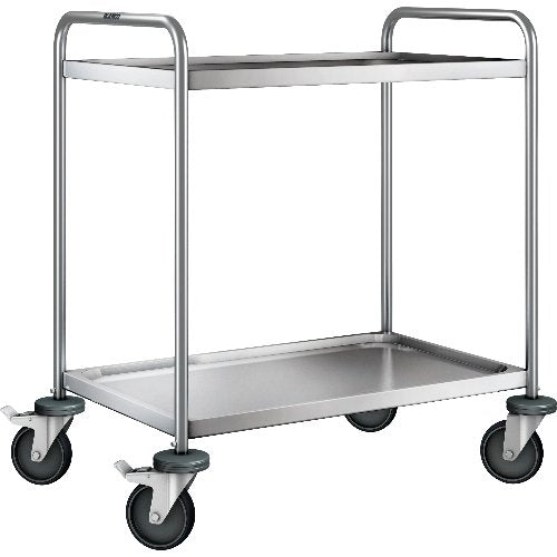 B.Pro Servierwagen 80 x 50 cm 2 Borde für Gastronomie