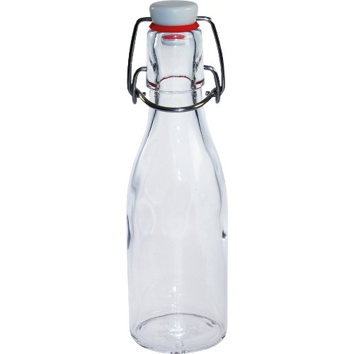 Bormioli Bügelflasche 0,2L aus Glas mit Bügelverschluss für die Gastronomie