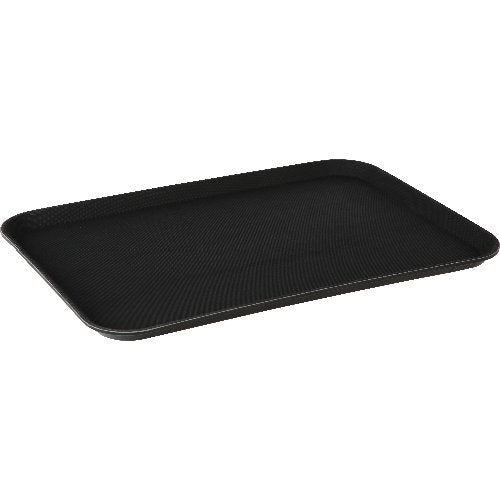cent Tablett schwarz Fiberglas 65x45cm, rutschhemmend, spülmaschinengeeignet.