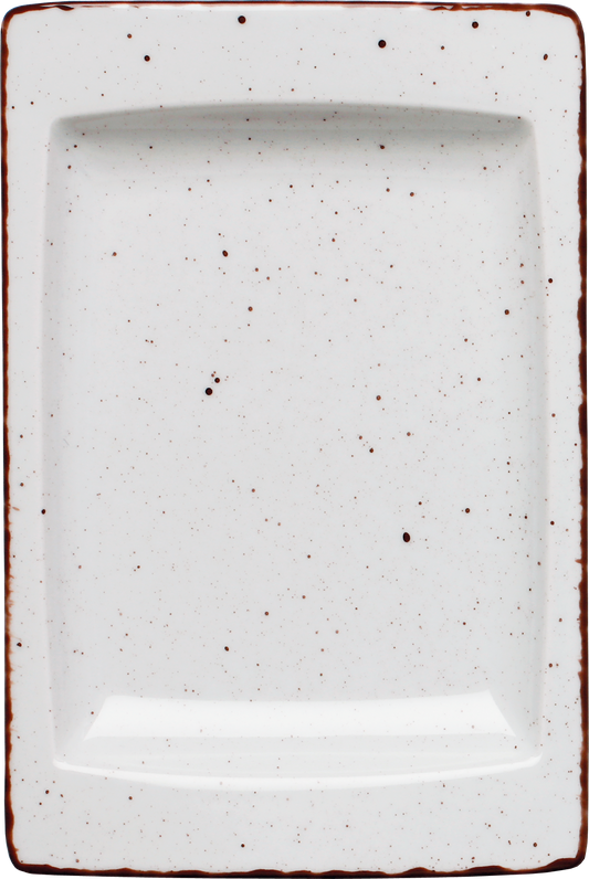 cent Granja flache Platte eckig 18x12cm für Gastronomie