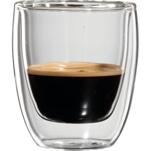 Bloomix Espresso Glas Roma, doppelwandig, für Gastronomie