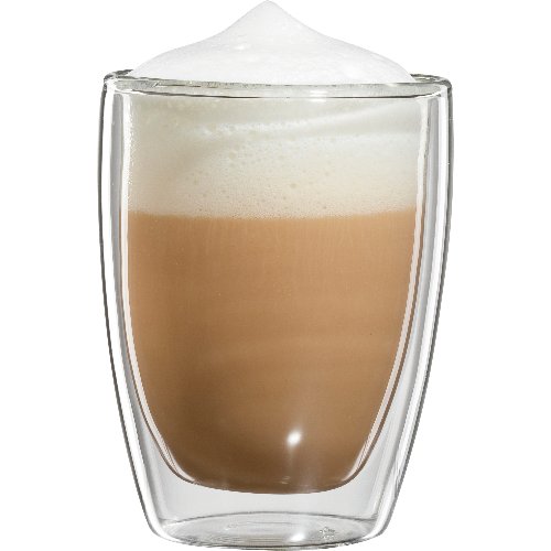 Bloomix Cappuccino Glas Roma doppelwandig für Gastronomie