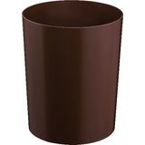 cent Sicherheitspapierkorb ohne Aluminium-Einsatz 13L Ø:25cm H:30cm braun