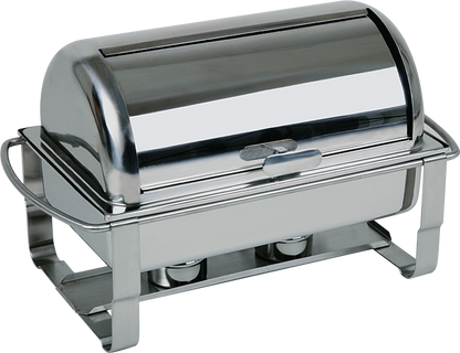 APS Rolltop-Chafing-Dish aus Edelstahl für Buffets und Catering