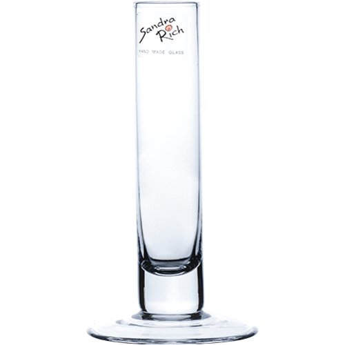 Sandra Rich Vase Solifleur aus Glas für kleine Blumenarrangements