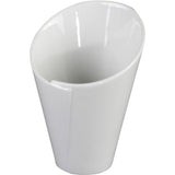 Holst Frittentüte H: 9,5/ 14,0cm Ø 10,5/ 6,0cm, 0,32L weiß, Porzellan, VPE 4