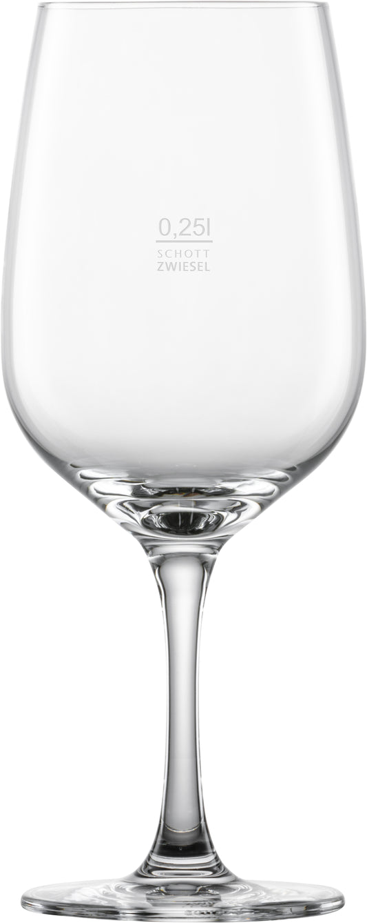 Schott Zwiesel Wasserglas Congresso 0,25 L für Wasser und Rotwein