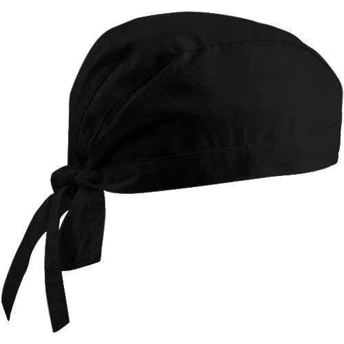 Greiff Bandana im 3er Pack für Gastronomie, schwarz, Fairtrade
