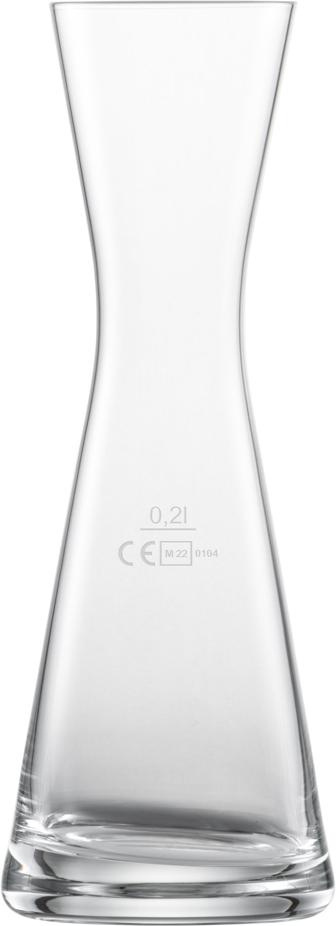 Zwiesel Glas KARAFFE BELFESTA 0,25 L – Elegante Karaffe für Wein und Wasser