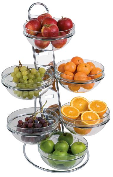 APS Buffetleiter -BIG- mit Glasschalen für Buffets