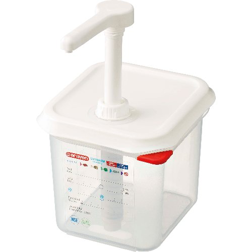 Araven Saucendispenser 2,6 Liter für Dressings und Soßen in der Gastronomie