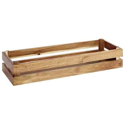 APS Holzbox -SUPERBOX- aus Akazienholz, ideal für Gastronomie