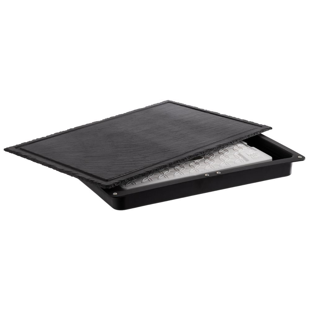 APS Kühlbox -SLATE- zur Kühlung und Präsentation von Speisen