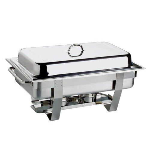 APS Chafing Dish -CHEF- aus Edelstahl, professioneller Speisenwärmer für Buffets