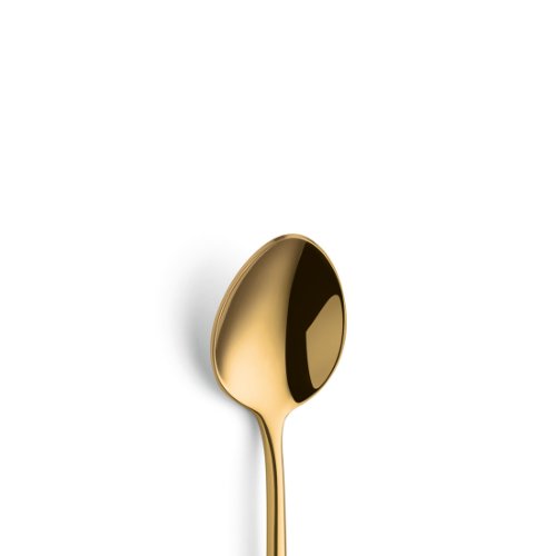 Amefa METROPOLE Longdrink-/Latte Macchiato Löffel in gold, ideal für festliche Anlässe.