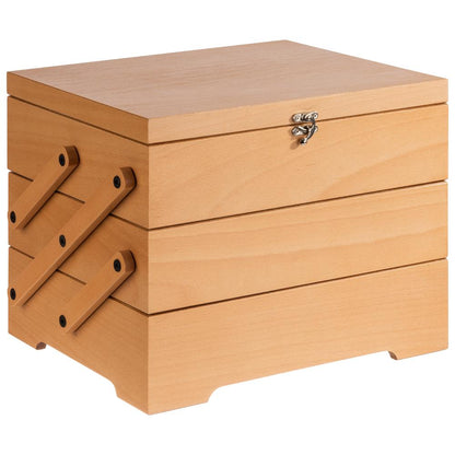 APS Buffet Box -SEWING BASKET- aus Eichenholz für die Präsentation von Speisen